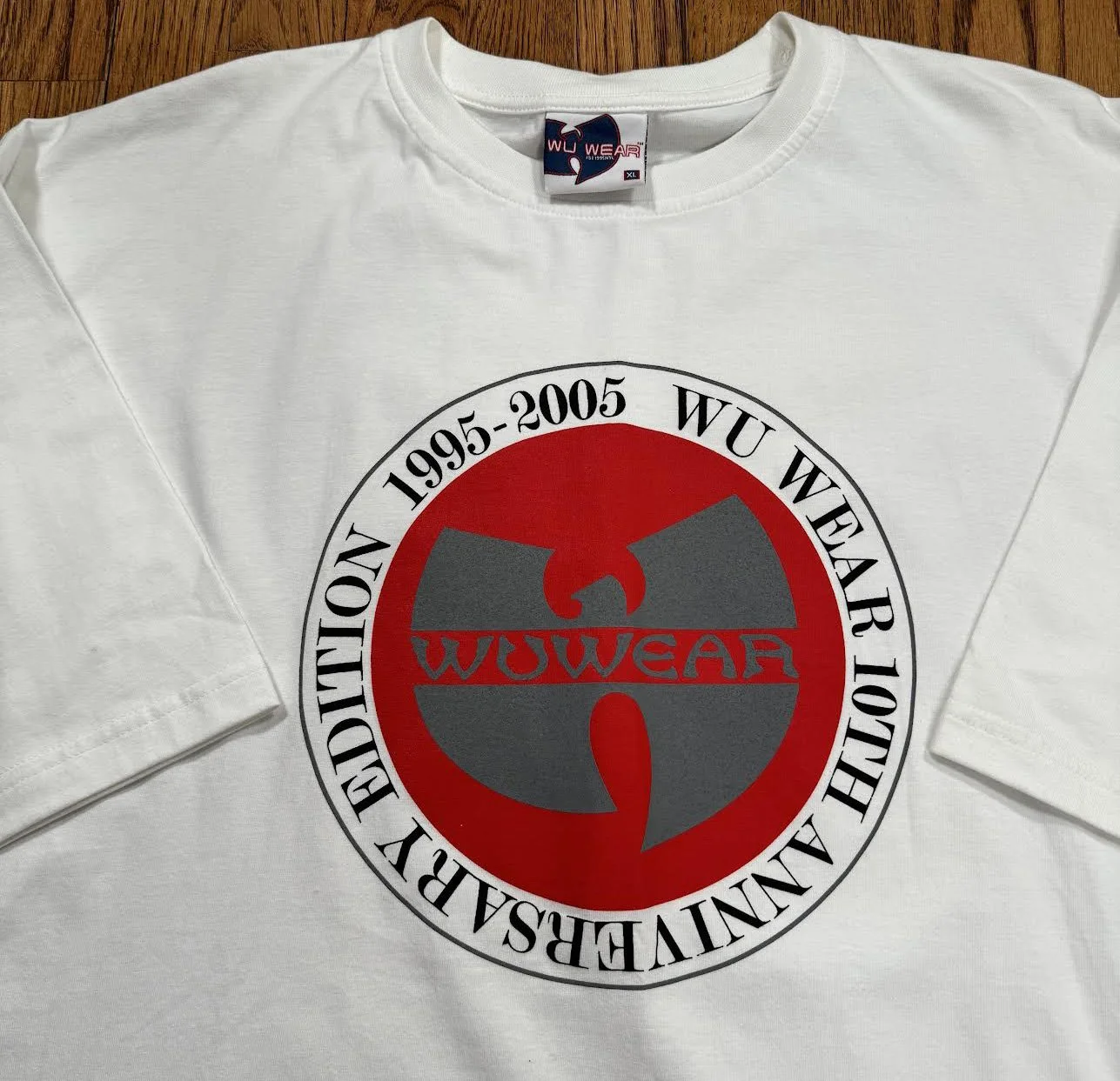 Vintage Wu Wear 10th Anniversary Edition T Shirt (Size XL, Fits